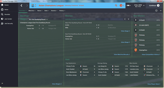 EXP-01-A-S05 - Best Achievement di Asia Champhions League